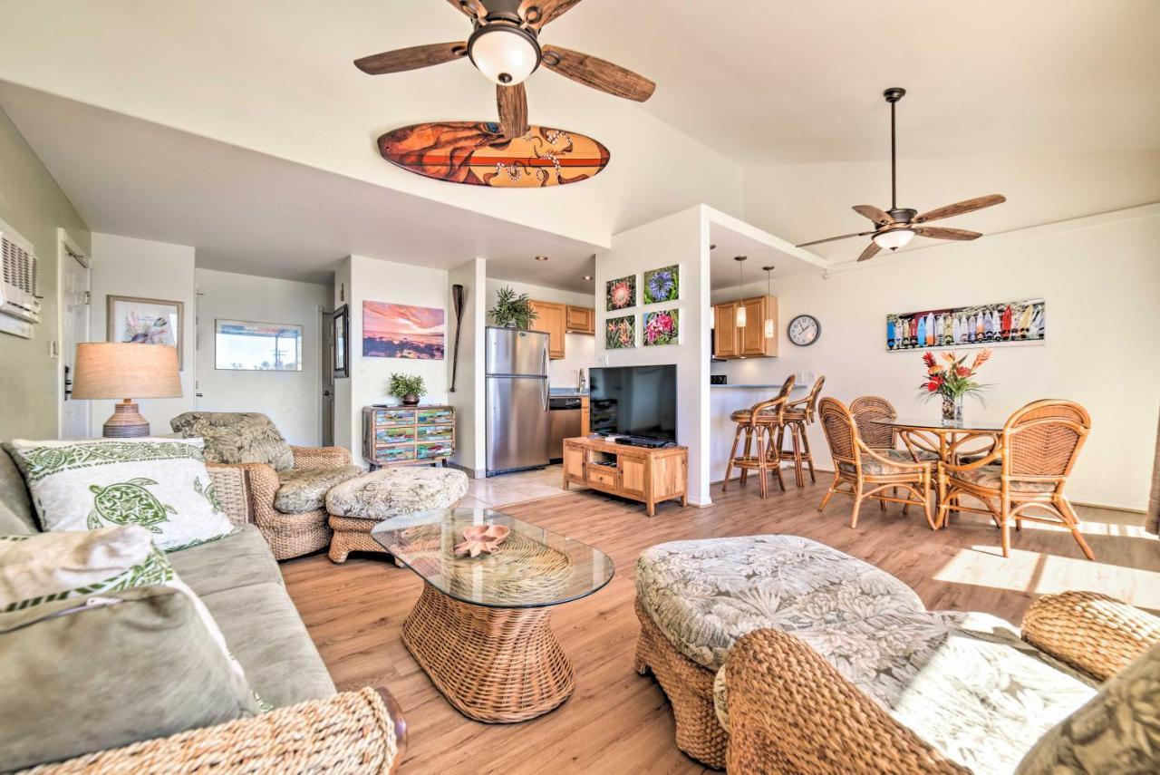 Kihei Oceanside Escape With Balcony - Steps To Beach エクステリア 写真